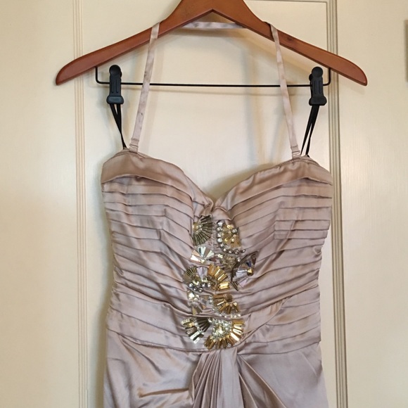 Bebe Silk Cocktail Dress - Picture 2 of 7